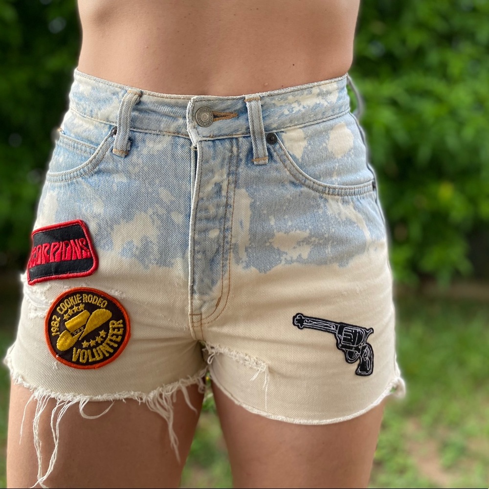 Vintage denim shorts